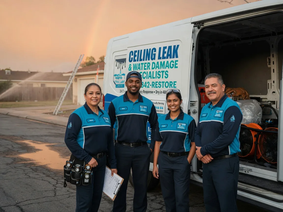 Ceiling Leak Cleanup company in Temple, TX